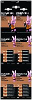 Изображение Элемент питания Duracell LR6-4BL BASIC 4х4 (16/208/18304)5009139/5008091 (блист.16шт) Duracell Б0046868 