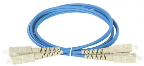 Изображение Патч-корд оптический коммутационный соединительный для многомодового кабеля (MM); 50/125 (OM4); SC/UPC-SC/UPC (Duplex) (дл.50м) ITK FPC5004-SCU-SCU-C2L-50M 