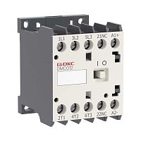 Изображение Миниконтактор YON DMC012 12A 5.5кВт AC3 3P кат. 24В AC 1НО YON DMC012-3C10A024 