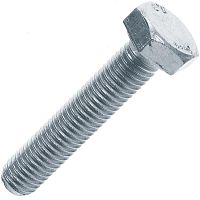 Изображение Болт с шестигранной головкой М8х70 DIN 933 оцинк. (уп.50шт) Промрукав PR08.2527 