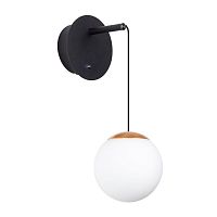 Изображение Светильник SP-BEADS-WALL-HANG-R130-6W Warm3000 (BK-GD 180 deg 230В) (IP20 металл) Arlight 035373 