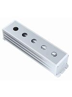 Изображение Корпус BXM47-В5/22 IP65 пять отверст. 22мм с проушинами с сальником Электротехник ET020075 