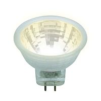 Изображение Лампа светодиодная LED-MR11-3W/WW/GU4/220V GLZ21TR 220В прозр. свет теплый бел. 3000К упак. картон Uniel UL-00001702 