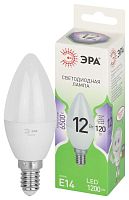 Изображение Лампа светодиодная GREEN LINE B35-12W-865-E14 GL 12Вт свеча 6500К свет холод. E14 Эра Б0067092 