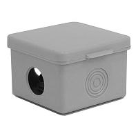 Изображение Коробка распределительная ОП 65х65х50мм 4 каб. вводов IP54 сер. TOKOV ELECTRIC TKE-KR-65-65-50-C06 