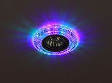 Изображение DK LD3 SL/RGB Светильник ЭРА декор cо светодиодной подсветкой( мультиколор), прозрачный (50/1400)  Б0019205 