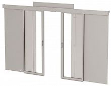 Изображение Комплект дверей раздвиж. 42U 1000 доводчик сер. by ZPAS ITK ZP-FD35-42U-1000-D 