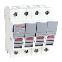 Изображение Предохранитель-разъединитель модульный  14х51 OptiHold CFH14-50-4 КЭАЗ 385312 