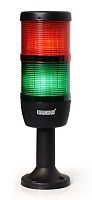 Изображение Колонна сигнальная 70мм 220В светодиод LED красн./зел. EMAS IK72L220XM01 