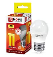 Изображение Лампа светодиодная LED-ШАР-VC 11Вт 230В E27 3000К 990лм IN HOME 4690612020600 