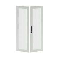 Изображение Дверь перфорированная двухстворчатая для IT-CQE 1400х600 RAL7035 DKC RGITCPMD1460 