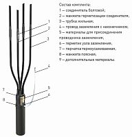 Изображение Муфта переходная 4 СПТп-1 (СИП) (150-240) ЗЭТАРУС zeta20227 