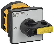 Изображение Переключатель кулачковый 10А (сх. 90) стандартная рукоятка IEK MI-CS10-010-090 