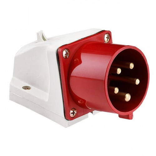 Изображение Вилка стационарная 515 3Р+РЕ+N 16А 380В IP44 EKF ps-515-16-380 