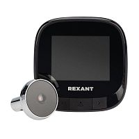 Изображение Видеоглазок дверной DV-111 с цветным LCD-дисплеем 2.4дюйм и функцией записи фото Rexant 45-1111 