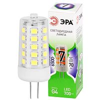 Изображение Лампа светодиодная GREEN LINE LED G4-JC-7W-865-12V GL G4 7Вт капсула 6500К холод. бел. Эра Б0067194 