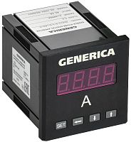 Изображение Амперметр цифровой щитовой 1ф 72х72 LED GENERICA IDA11-5-1-0-LED-G 