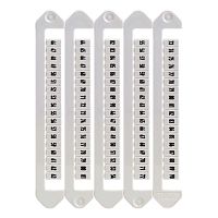 Изображение Маркировка для клемм Ш=5мм от 226 до 270 горизонт. ориентация DKC NUTB-5-226-270H 