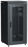 Изображение Шкаф сетевой 19дюйм LINEA N 18U 600х800мм перфорированная передняя дверь черн. ITK LN05-18U68-P 