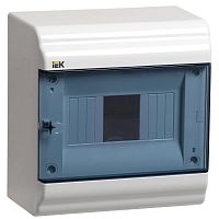 Изображение Бокс ЩРН-П-6 мод. навесной пластик IP41 PRIME IEK MKP82-N-06-41-20 