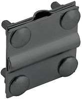 Изображение Зажим крестообразный с раздел. полоса/пруток-полоса/пруток 40/12мм оцинк. сталь TD IEK ZCC18-13-1-12-40 