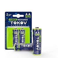 Изображение Аккумулятор AA/HR6 2500мА.ч (блист.2шт) TOKOV ELECTRIC TKE-NMA-HR6/B2 