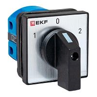 Изображение Переключатель кулачковый ПК-1-21 25А 1P «1-0-2» IP65 EKF pk-1-21-25-65 