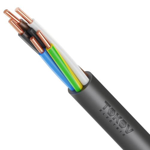 Изображение Кабель TOKOV ELECTRIC ВВГнг(А)-LS 5х10 ОК (N PE) 0.66кВ (м) УТ000028411 