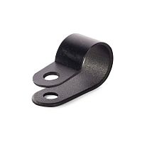 Изображение Скоба СНК 12 пластик. черн. (уп.100шт) Fortisflex 103931 