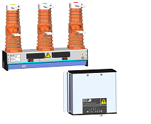 Изображение Выключатель вакуумный Optimat BB-10-20/1000-У2-230 с блоком управления Optimat BU-41-У2 КЭАЗ 282386 