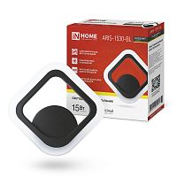 Изображение Светильник светодиодный ELEGANT ARIS-1530-BL 15Вт 230В 3000К 1200лм черн. IN HOME 4690612054391 