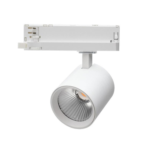 Изображение Светильник светодиодный трековый трехфазный 3P PTR 7030 30Вт 3000К 36град. WH IP40 Pro+ JazzWay 5062733 