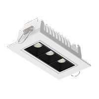 Изображение Светодиодный светильник"ВАРТОН" DL-STELLAR встраиваемый поворотный 120x62x45mm 8W 4000K 34° DALI белый  V1-R0-00408-10D25-2000840 