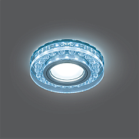 Изображение Светильник Backlight BL045 Кругл. Кристалл/Хром, Gu5.3, LED 4100K 1/40 BL045 