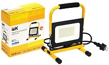 Изображение Прожектор светодиодный СДО 06-50П 6500К IP65 переносной черн. IEK LPDO603-050-65-K02 