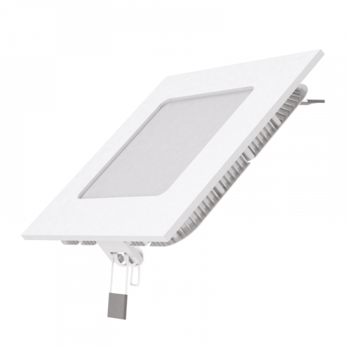 Изображение Светильник светодиодный точечный  ДВО-6вт 4100К,400Лм,IP20,квадрат slim белый GAUSS 940111206 