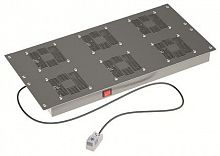 Изображение Потолочный вентиляторный модуль, с термостатом 6 вентиляторов, для крышиШ=600мм  R5VSIT6006FT 
