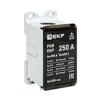 Изображение Блок распределительный клеммный КБР/РБД 250A EKF kbr250-rus 