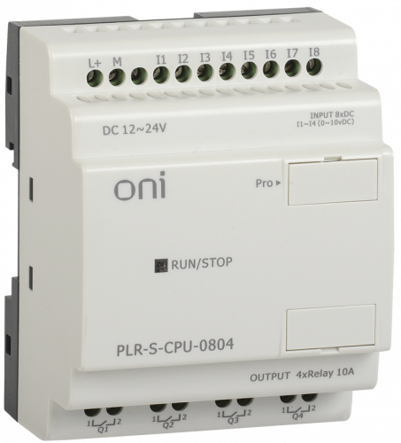 Изображение Логическое реле PLR-S. CPU0804 серии ONI  PLR-S-CPU-0804 
