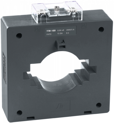 Изображение Трансформатор тока ТТИ-100 1250/5А 15ВА класс 0,5  ITT60-2-15-1250 