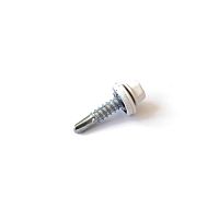 Изображение Саморез кровельный 4.8х51 RAL 9003 бел. (картон. упак.) (уп.100шт) Промрукав PR08.12315 