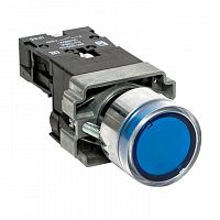 Изображение Кнопка BA61 с подстветкой 230В син. NO IP65 PROxima EKF xb2-bw61-230-65 