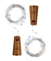 Изображение Гирлянда "Пробки" DC-G04-20WS2 20 LED 3х(LR44/LR1154/AG13/G13) в компл. бел. (уп.2шт) ФАZА 5059696 