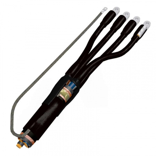 Изображение Муфта кабельная концевая универсальная 1кВ 4ПКВНтпБ-о-50-Пр-Al с алюмин. наконечн. Подольск 4pkvntpbxox050pral 