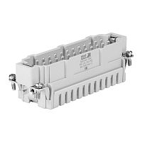 Изображение Вилка OptiLink HDC-HE-24-16-MS-(0.14-2.5) 500В КЭАЗ 352266 