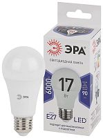 Изображение Лампа светодиодная LED A60-17W-860-E27(диод,груша,17Вт,хол,E27) Б0031701 