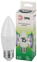 Изображение Лампа светодиодная GREEN LINE B35-15W-865-E27 GL 15Вт свеча 6500К свет холод. E27 Эра Б0067094 