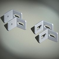 Изображение Углы крепёжные, вырез - вырез, (упак=10шт.)  R5A05 