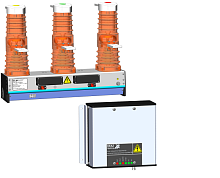 Изображение Выключатель вакуумный Optimat BB-10-20/1000-У2-430 с блоком управления Optimat BU-41-У2 КЭАЗ 282387 