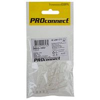 Изображение Дюбель-хомут 5-10 бел. (уп.10шт) PROCONNECT 07-4501-2-9 